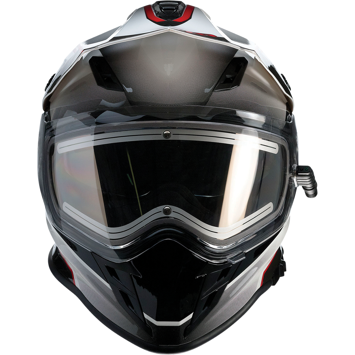 Z1R Range Snow Helmet - Bladestorm - Electric - Dual Pane - Black/Red/White - Small 0101-14054