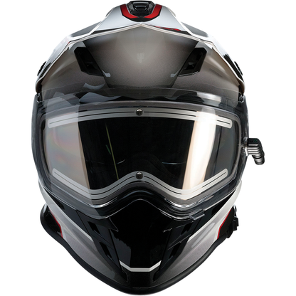 Z1R Range Snow Helmet - Bladestorm - Electric - Dual Pane - Black/Red/White - Small 0101-14054