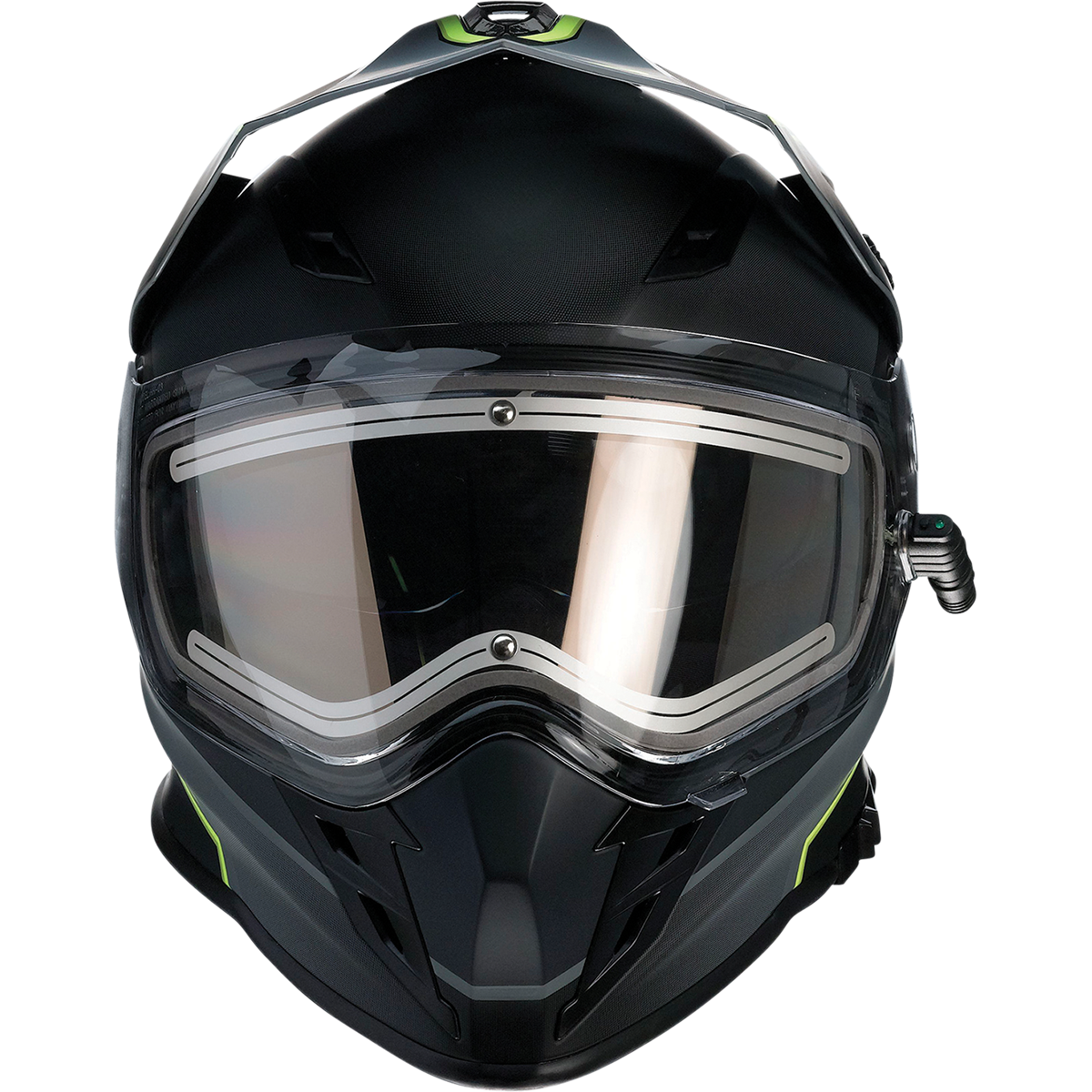 Z1R Range Snow Helmet - Bladestorm - Electric - Dual Pane - Gray/Black/Hi-Viz Yellow - XL 0101-14069