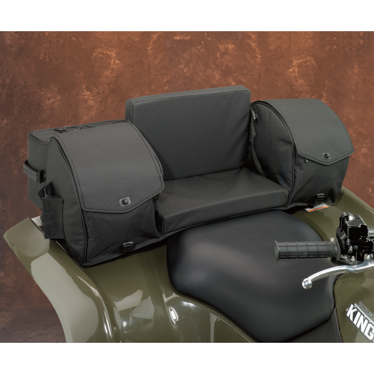 MOOSE OFFROAD Ridgetop Rear Rack Bag - Black 3505-0214