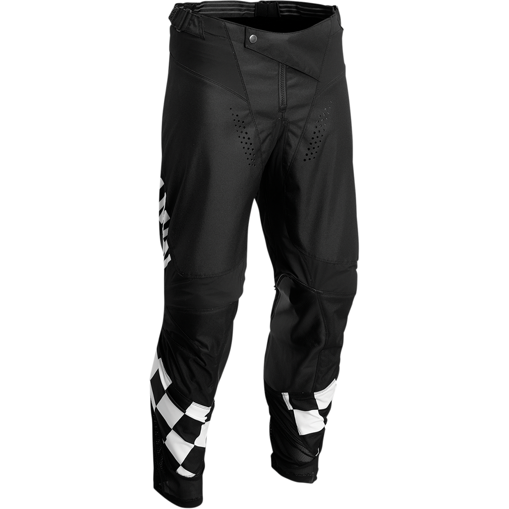 THOR Hallman Differ Cheq Pants - Black/White - US 30 2901-9517