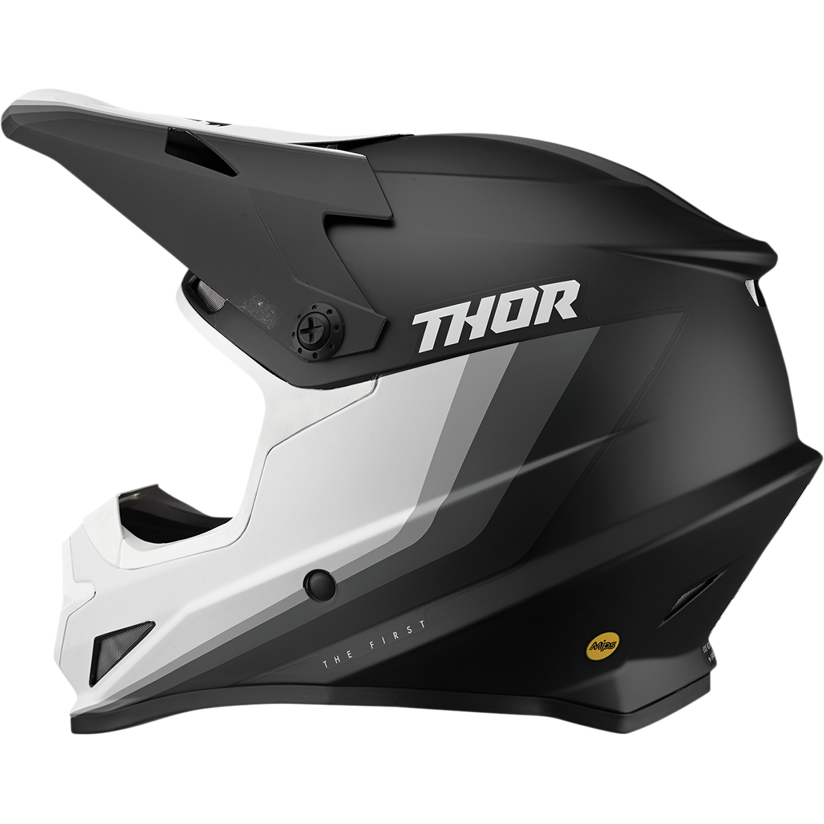 THOR Sector Helmet - Runner - MIPS? - Black/White - Medium 0110-7316