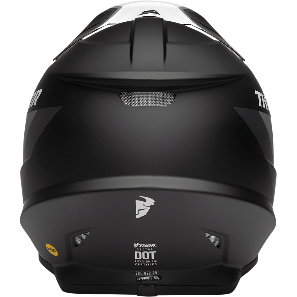 THOR Sector Helmet - Runner - MIPS? - Black/White - Medium 0110-7316