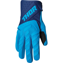 THOR Spectrum Gloves - Blue/Navy - Large 3330-6834