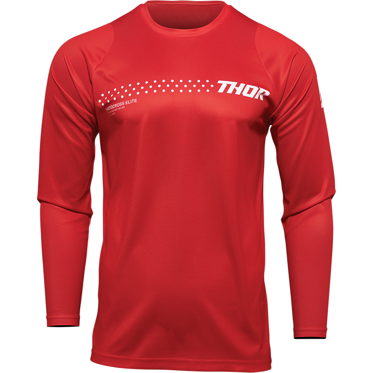 THOR Youth Sector Minimal Jersey - Red - Large 2912-2019