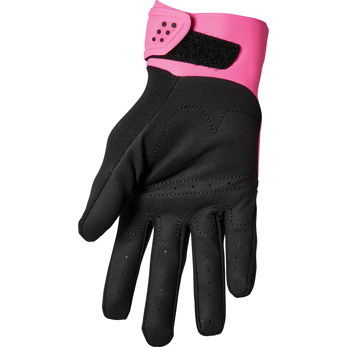 THOR Women's Spectrum Gloves - Fluo Pink/Black - Medium 3331-0208
