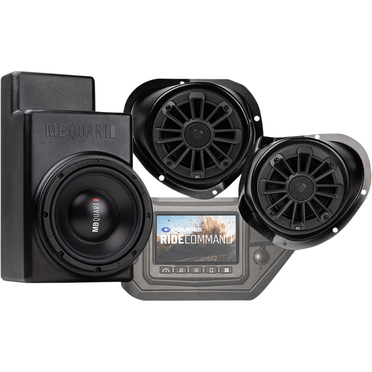 MB QUART Audio Kit - General with Ride Command MBQG-STG3-RC-1