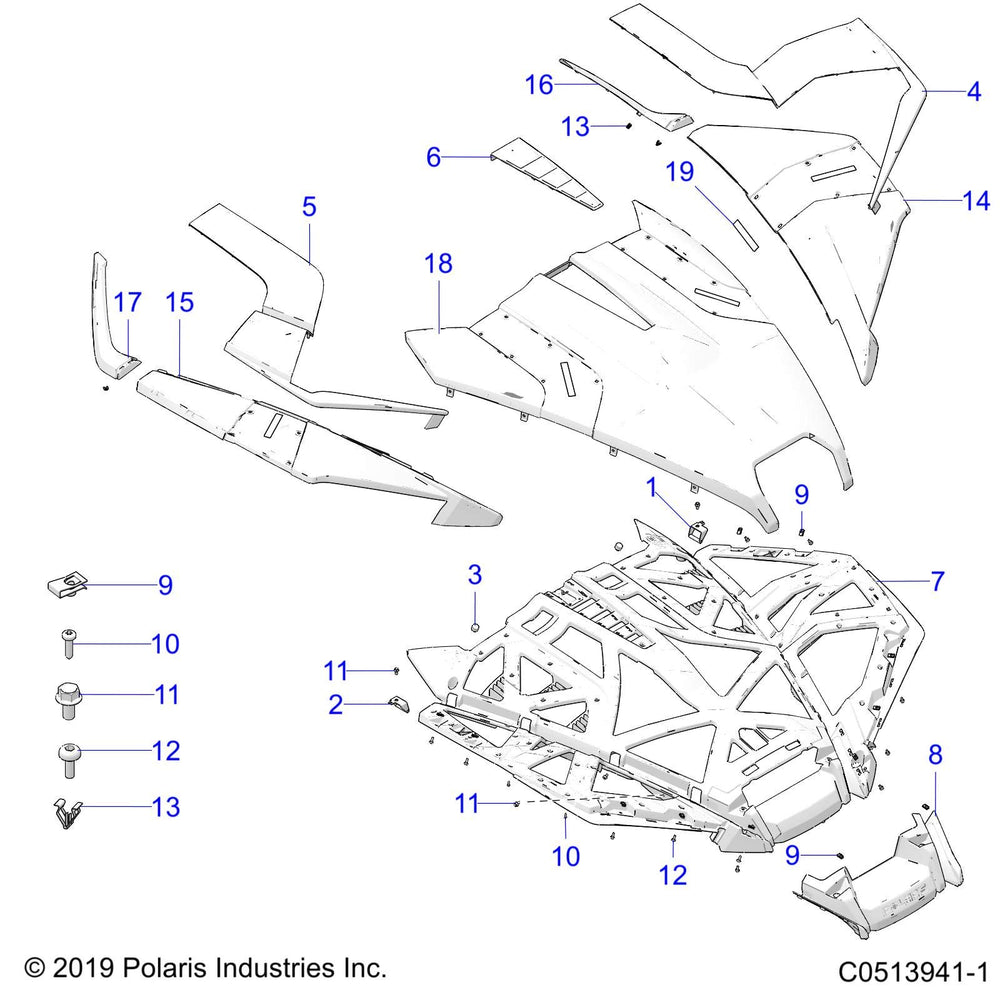 
                      
                        Polaris Slingshot Accent Pannel, Left, Genuine OEM Part 5439642, Qty 1
                      
                    