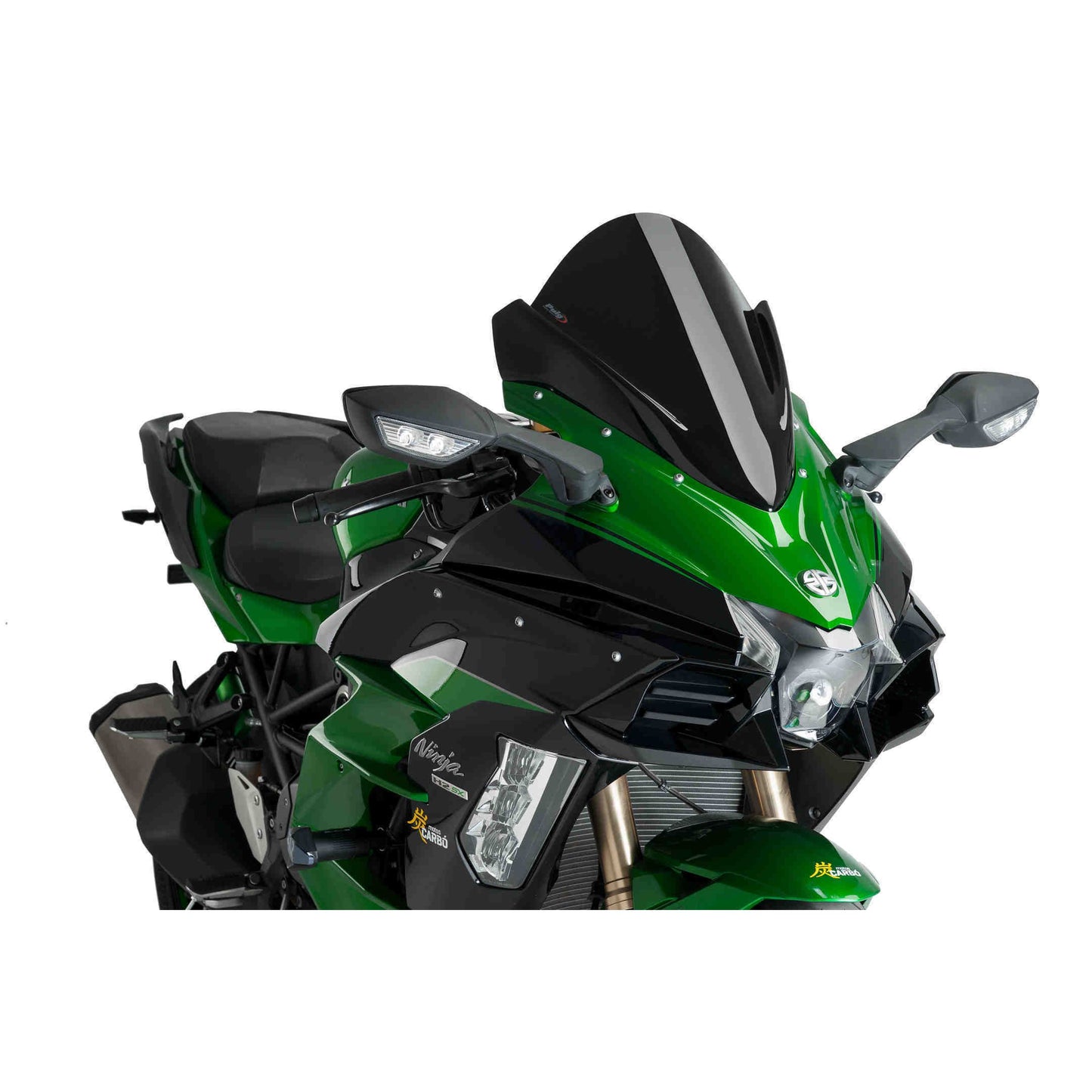 Windscreen Z Racing Black Kaw