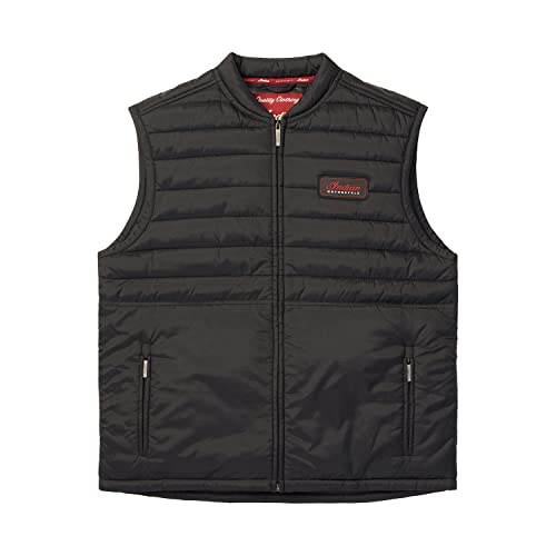 Indian Motorcycle Men's Clayton Thermo Vest, Black - XL - 283318609