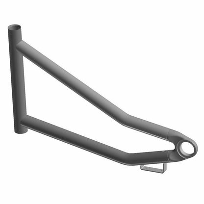 Polaris RZR Control Arm, Front, Lower, Right, Cloud Silver, Genuine OEM Part 1018206-385, Qty 1