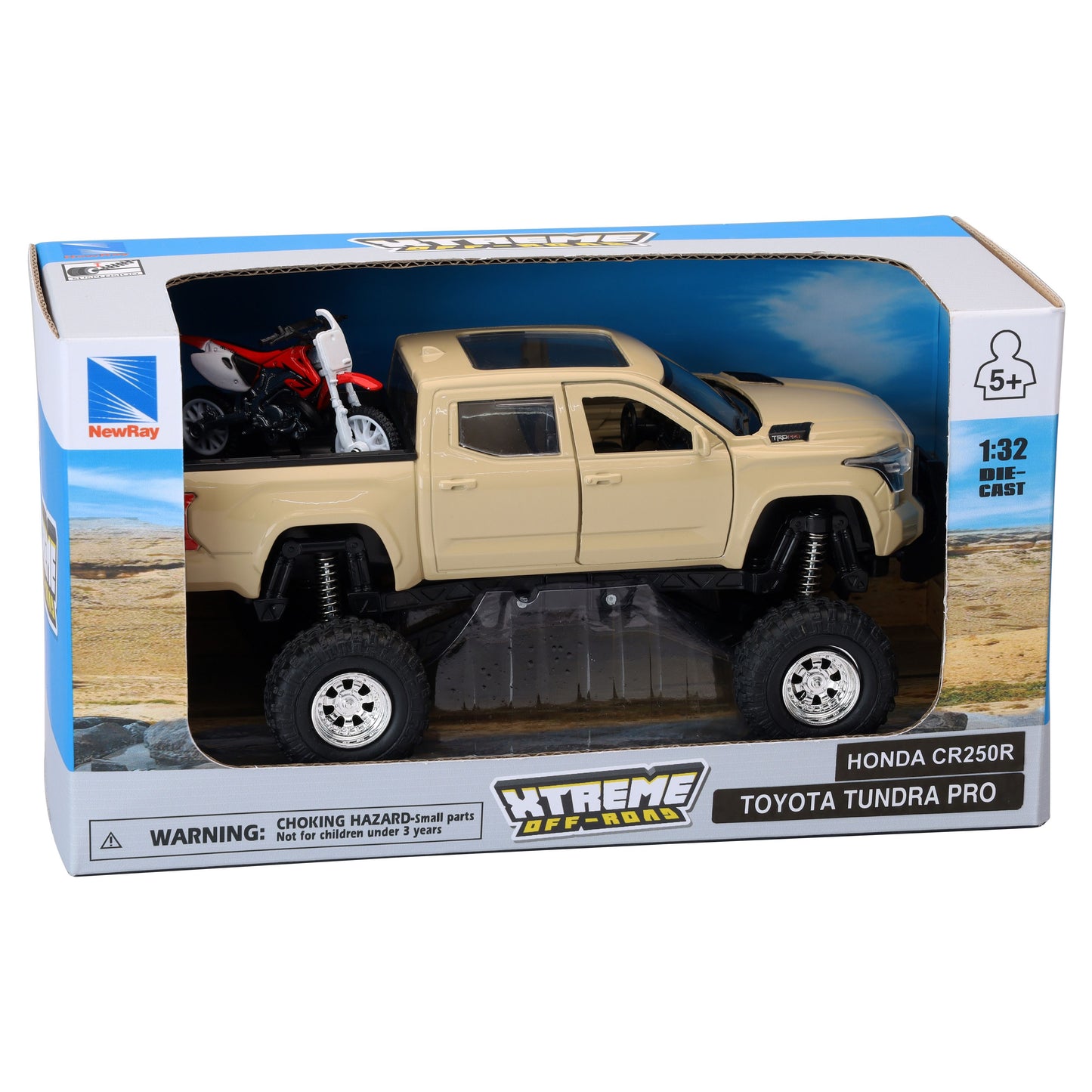 Replica 4x4 Truck/Dirt Bike Mud Tundra Honda