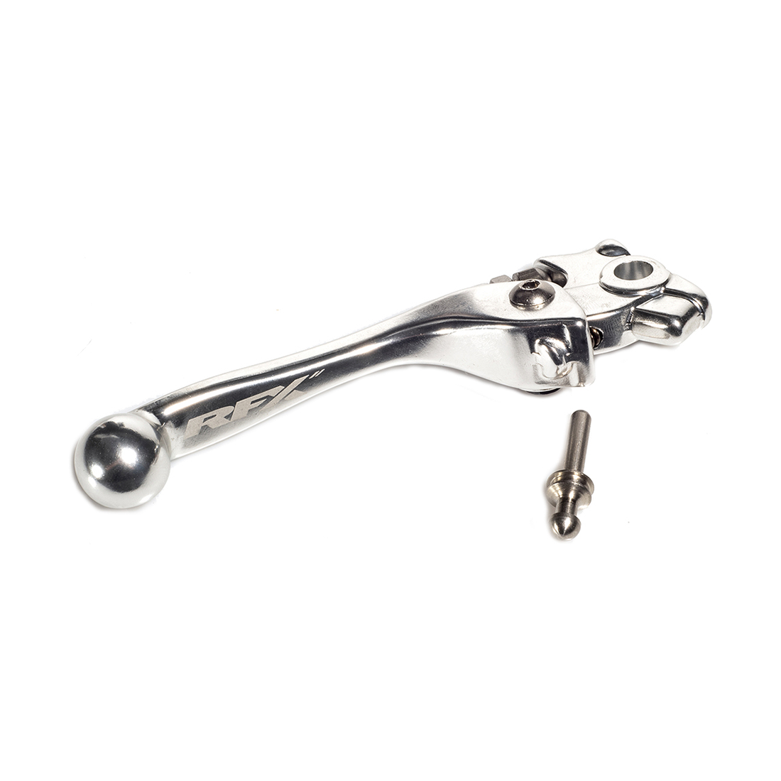 Race Front Brake Lever Silver Kaw