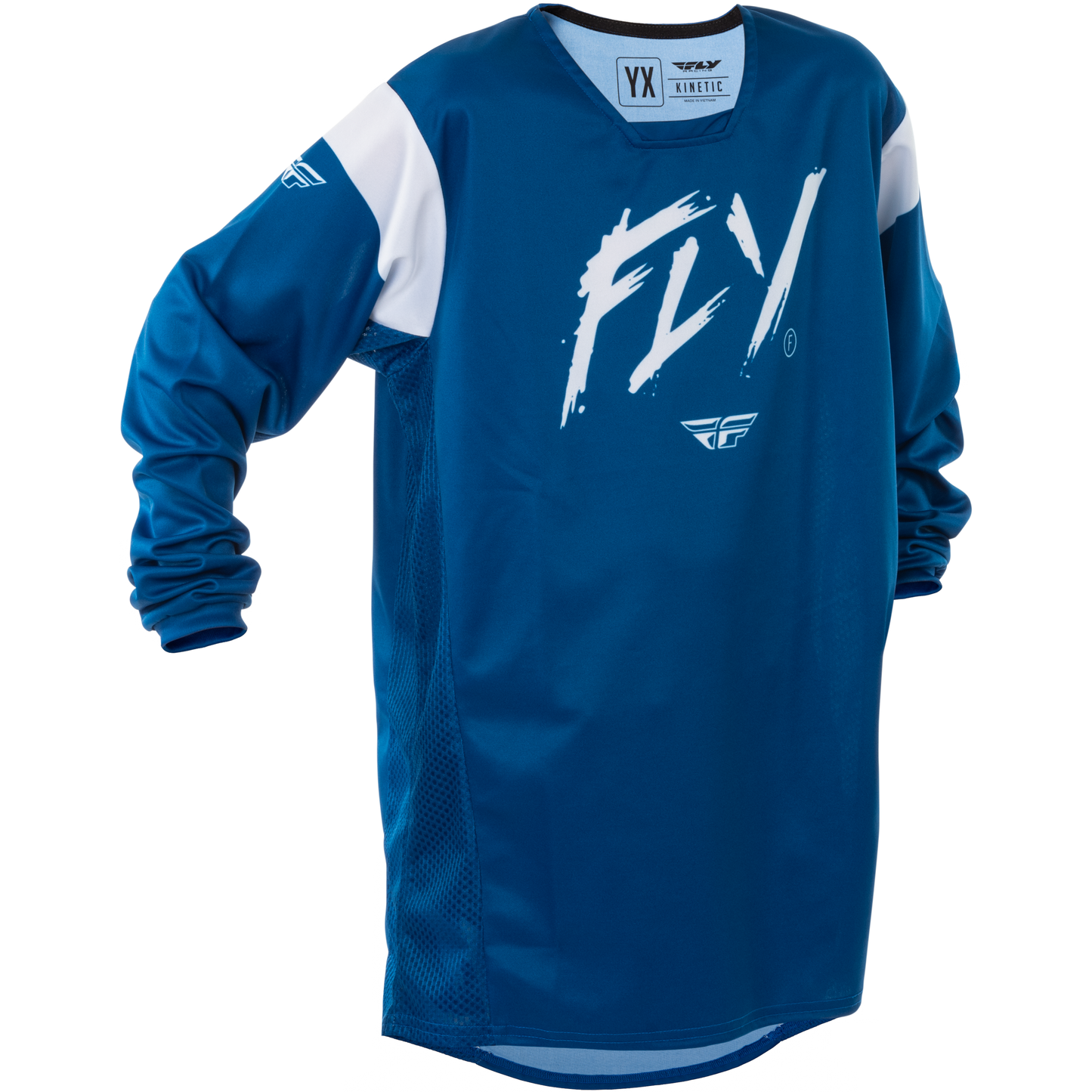 Youth Kinetic Stoke Jersey Navy/White Yxl