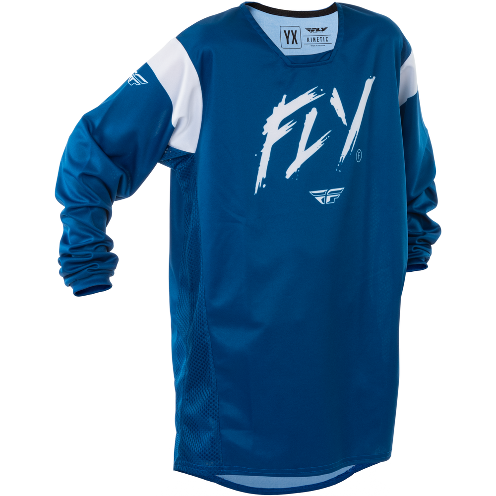 Youth Kinetic Stoke Jersey Navy/White Ym