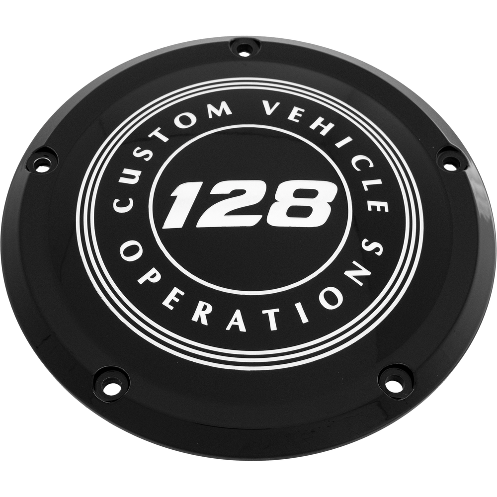 6   M8 Softail Derby Cover 128 Cvo Black