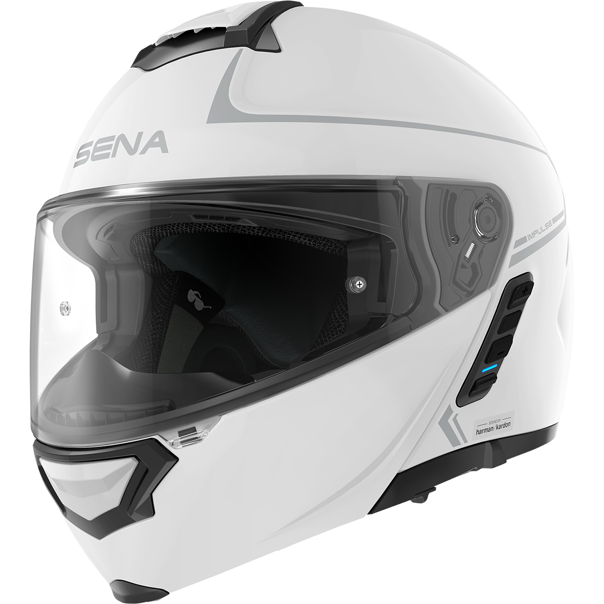 SENA Impulse Helmet - Gloss White - XL IMPULSE-GW0XL1