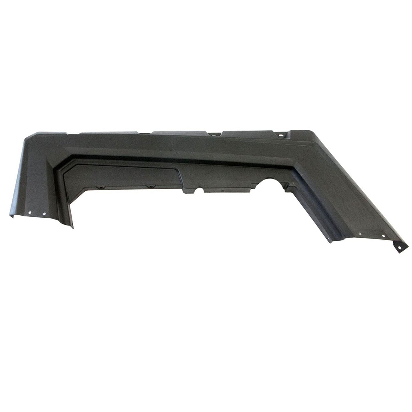 Polaris RZR Right Rocker, Gloss Black, Genuine OEM Part 5438761-070, Qty 1