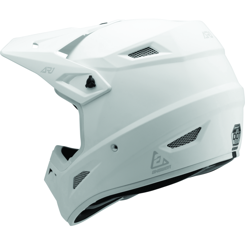 
                      
                        Answer AR1 Solid Helmet White Youth - Small
                      
                    
