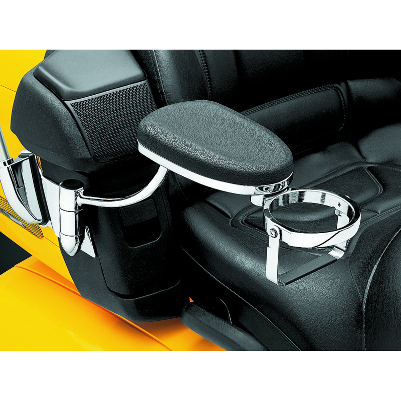 Kuryakyn Passenger Armrest Honda GL1800 01-10 Models Chrome