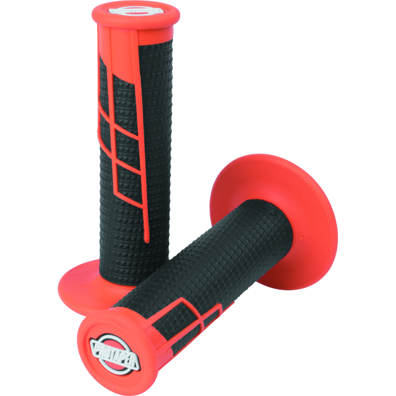 ProTaper Clamp-On 1/2 Waffle Grip - Orange/Black