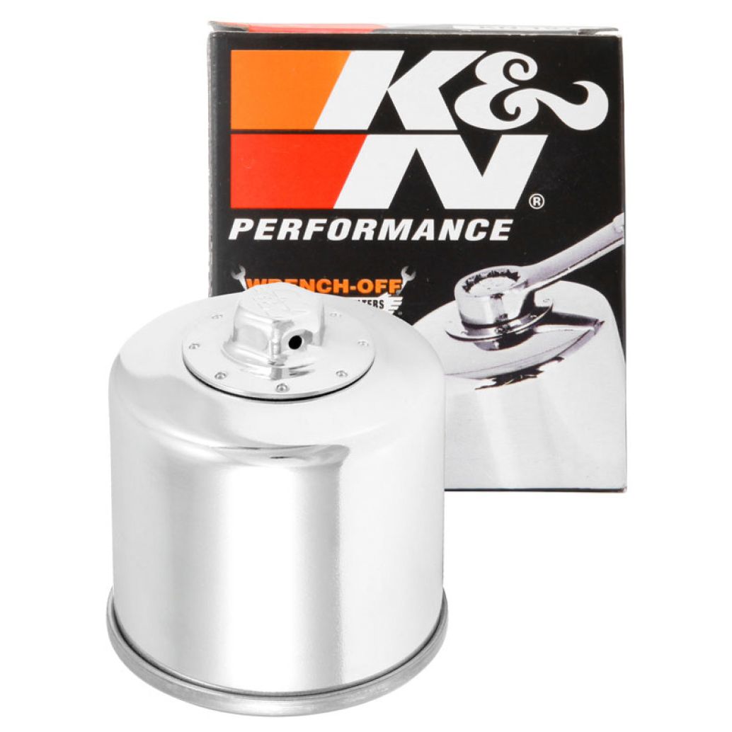 K&N Honda / Kawasaki / Arctic Cat / Suzuki / Triumph / Yamaha 2.688in OD x 2.969in H Oil Filter