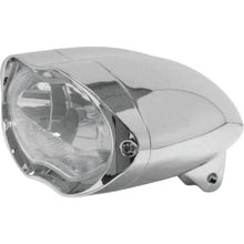 Bikers Choice Chrome Sunray Headlight Bottom Mount Universal Custom 55/60W H4