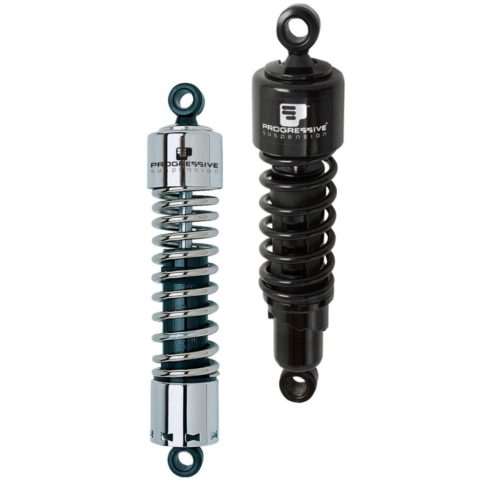 Progressive Cruiser 412 Series Shocks 12.5in - Chrome
