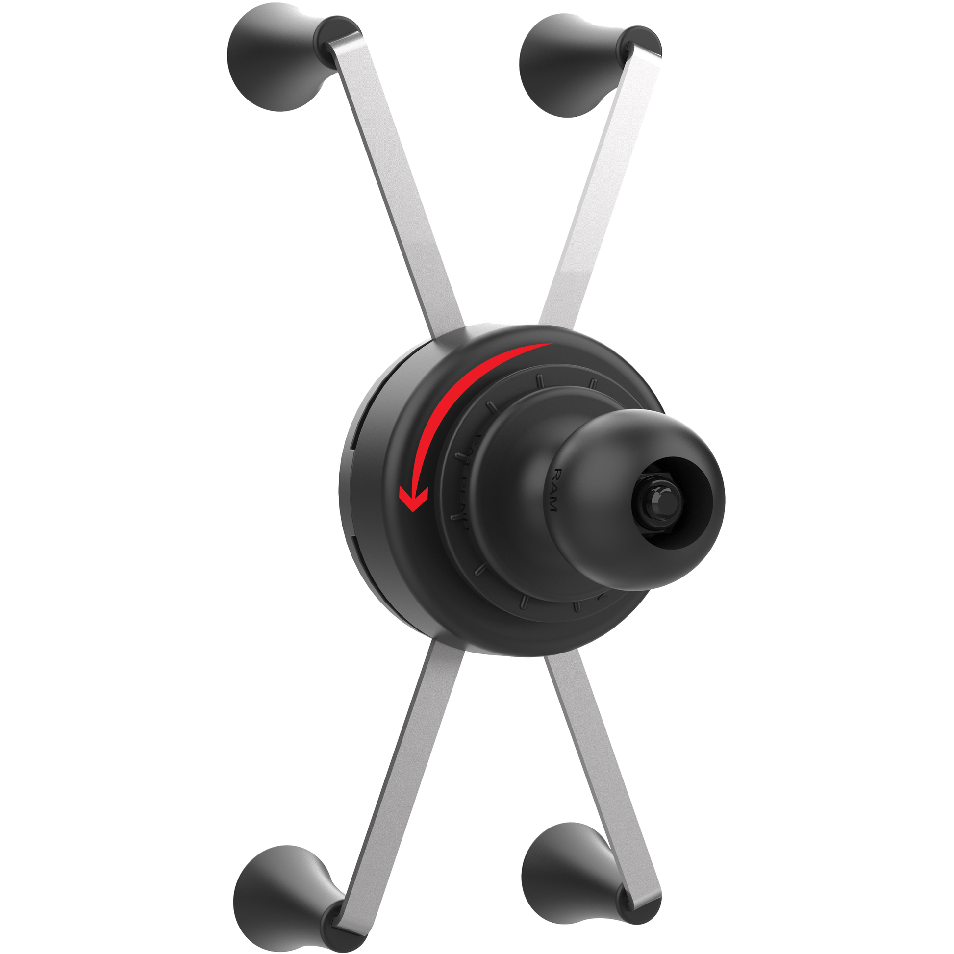 Rotating X Grip Phone Holder Large W/Ball B Size