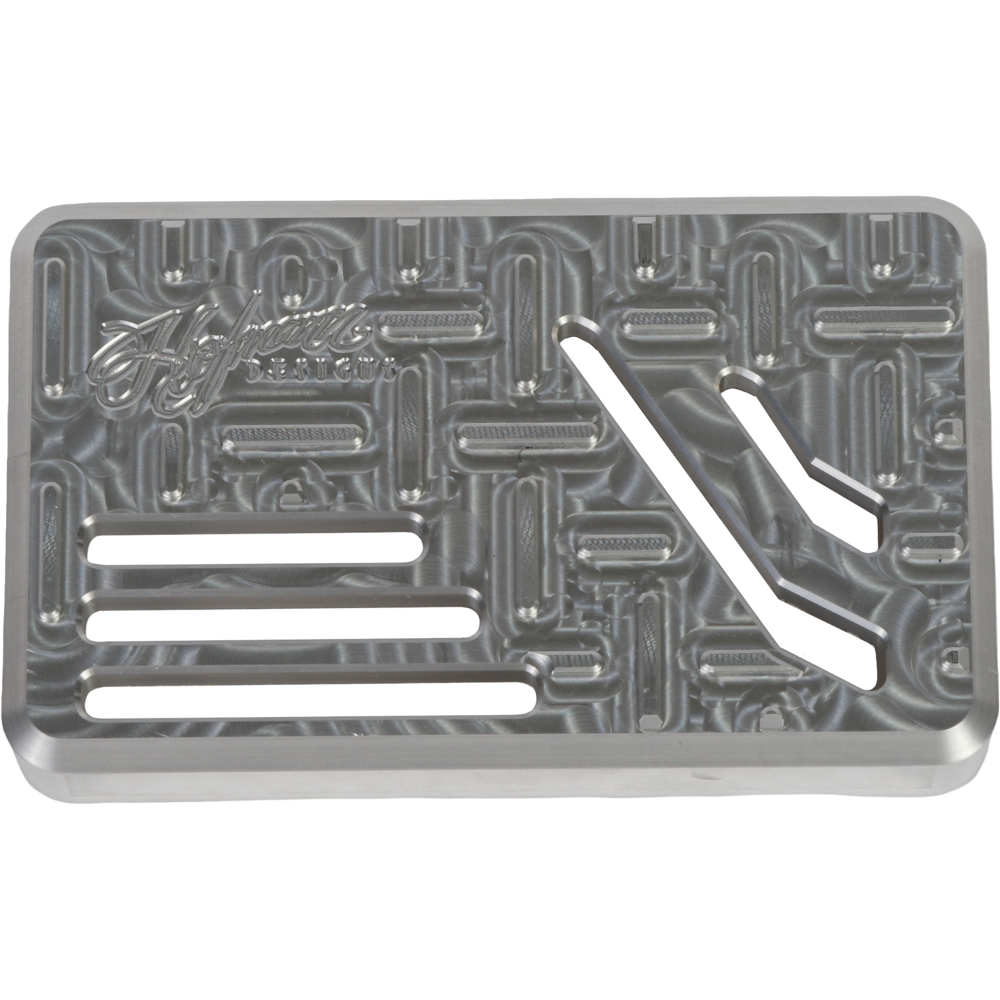 H/D Billet Brake Pedal Pad Raw Flt