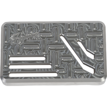 H/D Billet Brake Pedal Pad Raw Flt