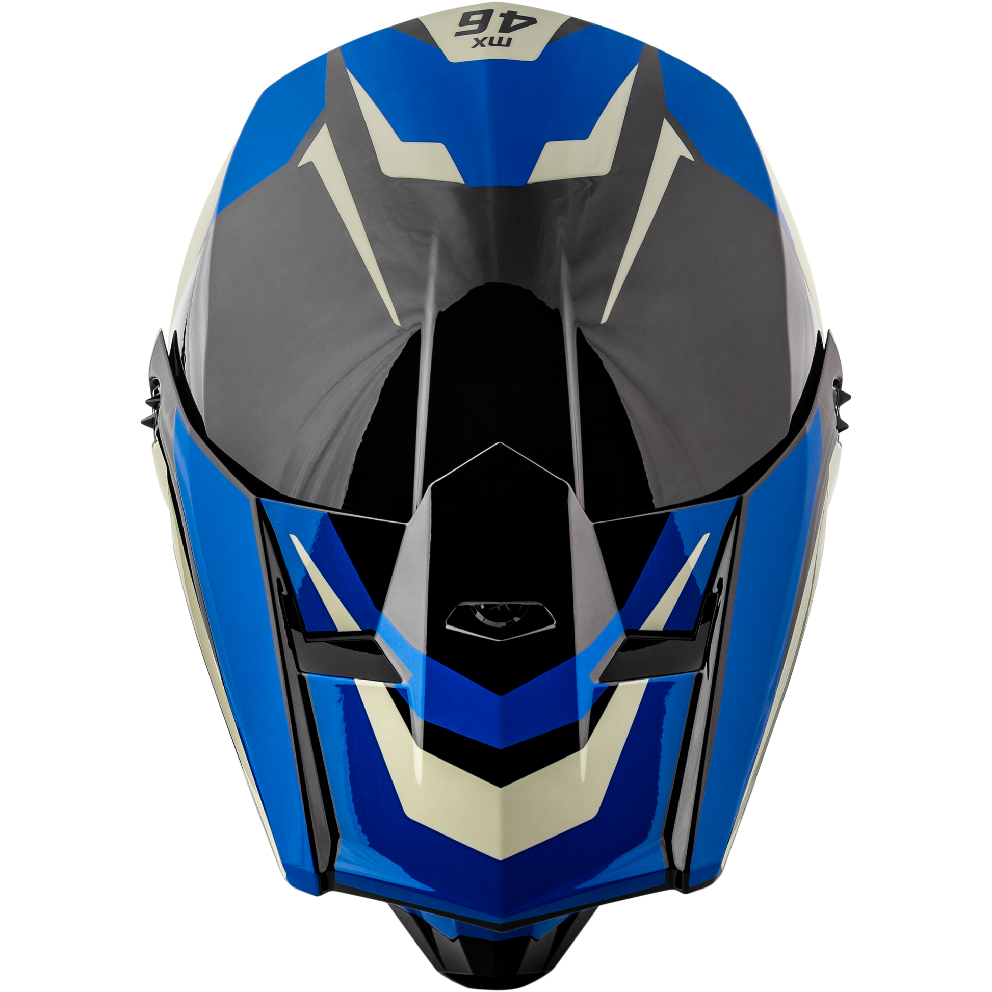Mx 46y Cyclus Helmet Black/Blue Yl