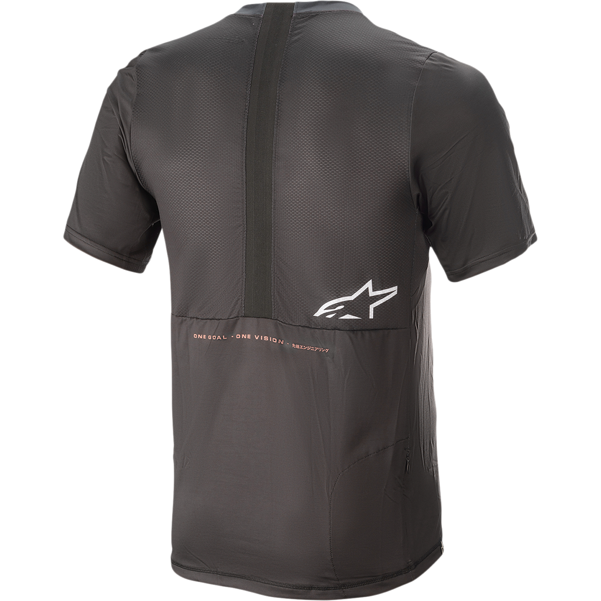 ALPINESTARS Alps 6.0 V2 Short-Sleeve Jersey - Black/Coral - Medium 1763921-1793-MD