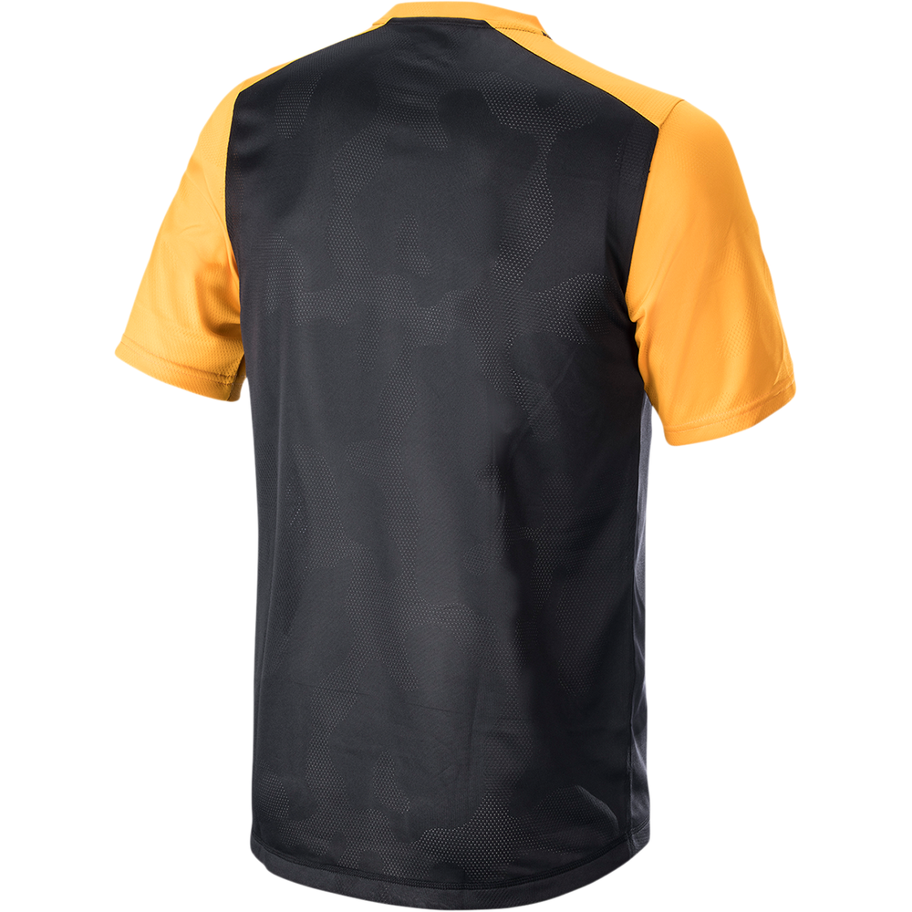 ALPINESTARS Alps 4.0 V2 Short-Sleeve Jersey - Black/Tangerine/White - Small 1765922-1402-SM