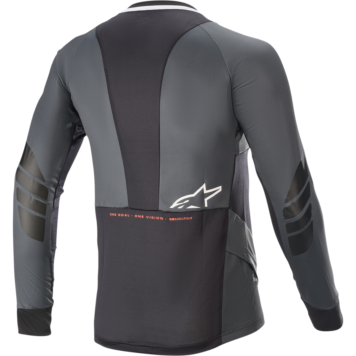 ALPINESTARS Drop 8.0 Long-Sleeve Jersey - Black/Coral - Medium 1766921-1793-MD