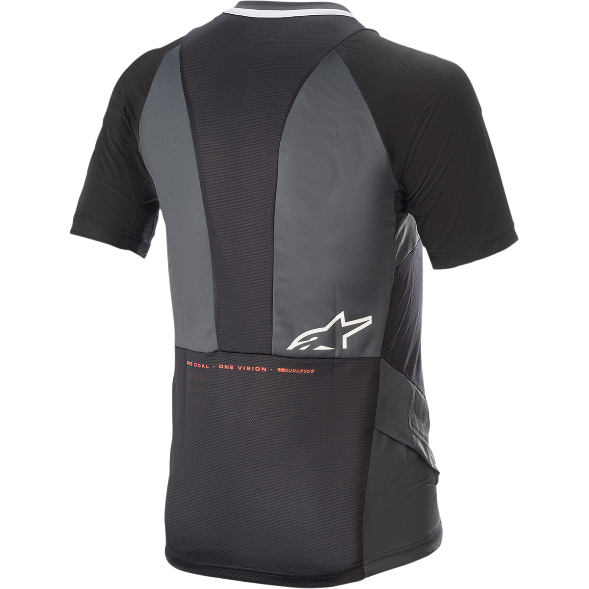 ALPINESTARS Drop 8.0 Short-Sleeve Jersey - Black/Coral - Large 1766621-1793-LG