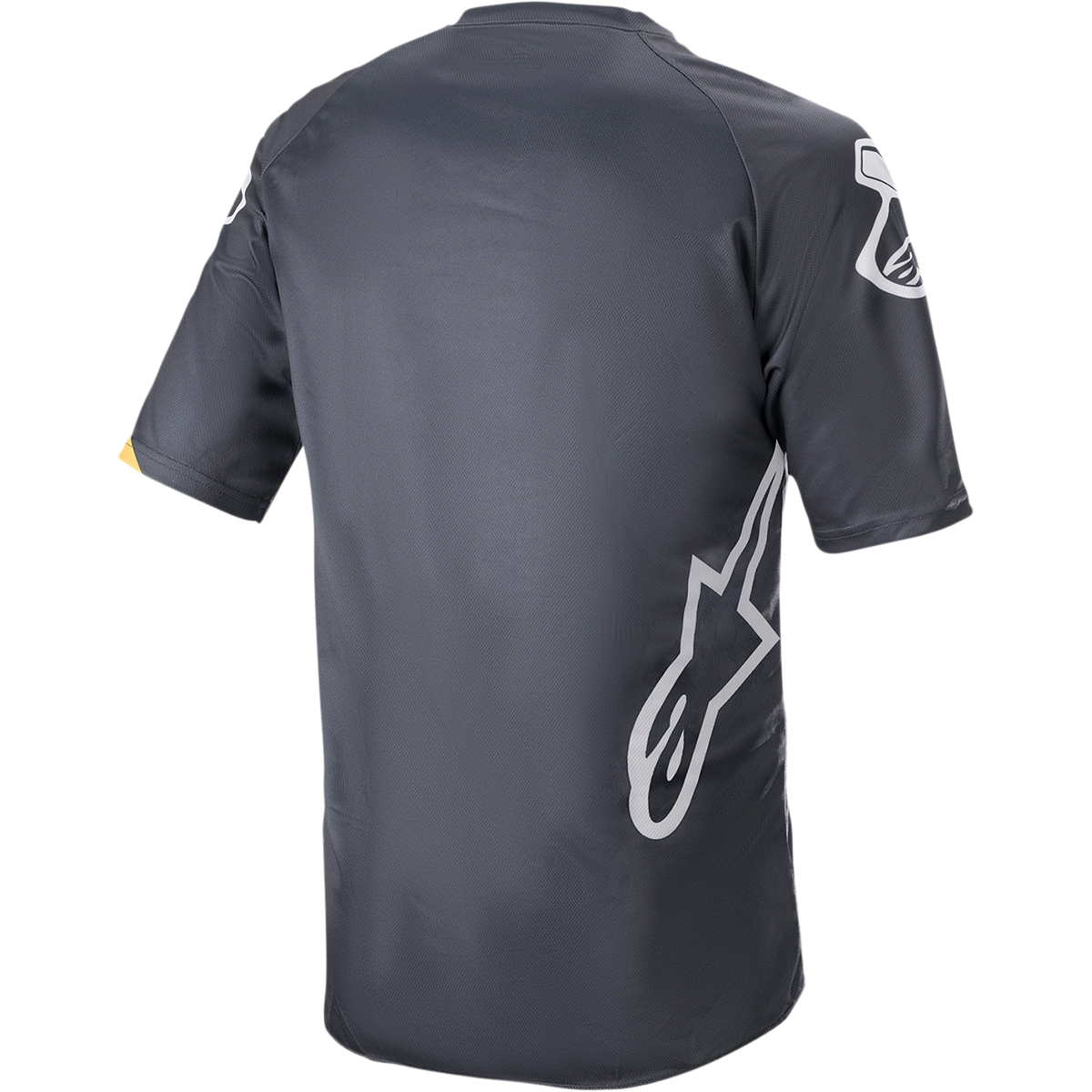 ALPINESTARS Racer V3 Short-Sleeve Jersey - Anthracite/Sulphur Yellow - Large 1762922-1619-LG