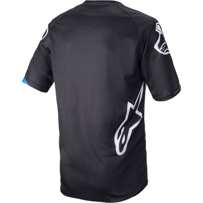 ALPINESTARS Racer V3 Short-Sleeve Jersey - Black/Bright Blue - XL 1762922-1078-XL