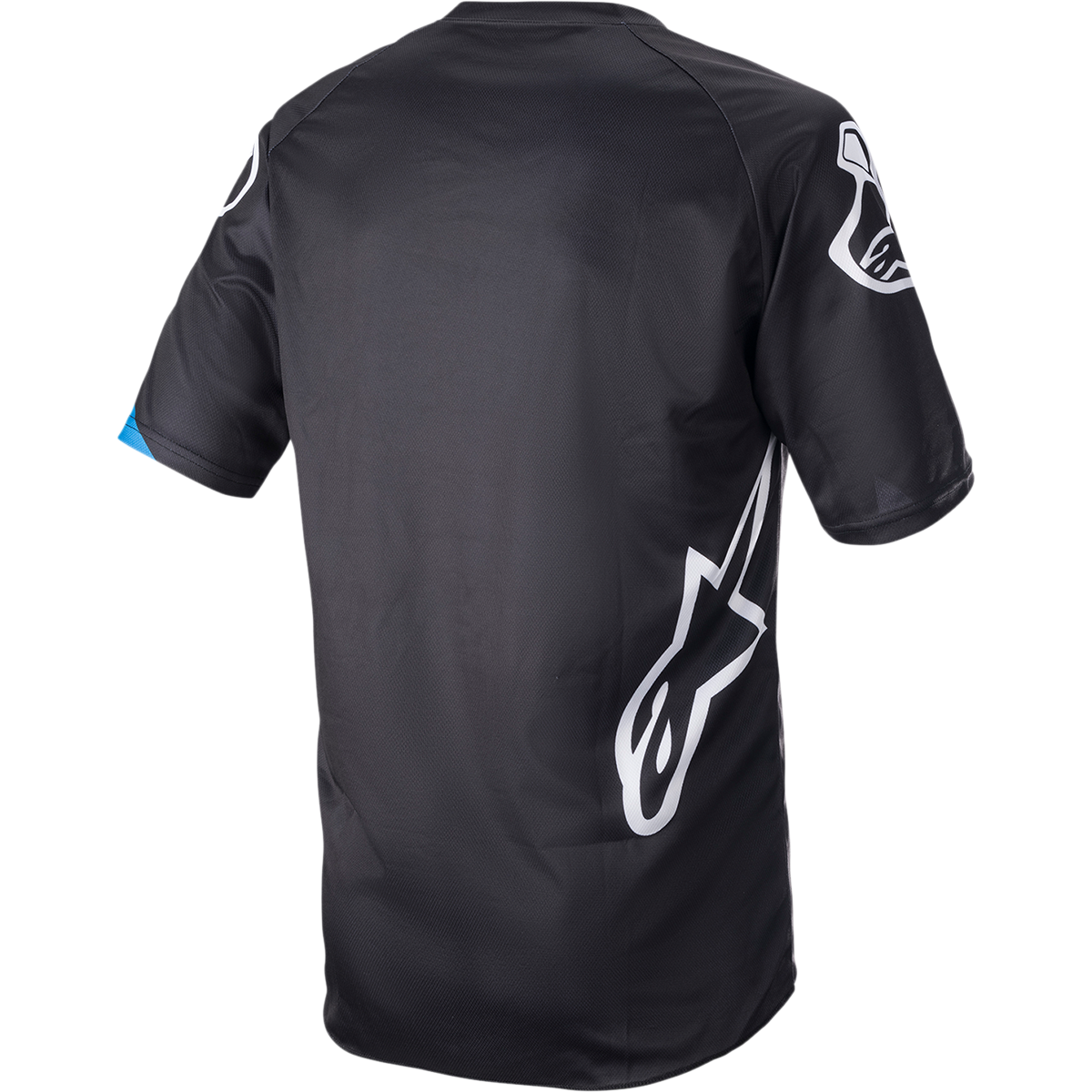 ALPINESTARS Racer V3 Short-Sleeve Jersey - Black/Bright Blue - 2XL 1762922-1078-2X
