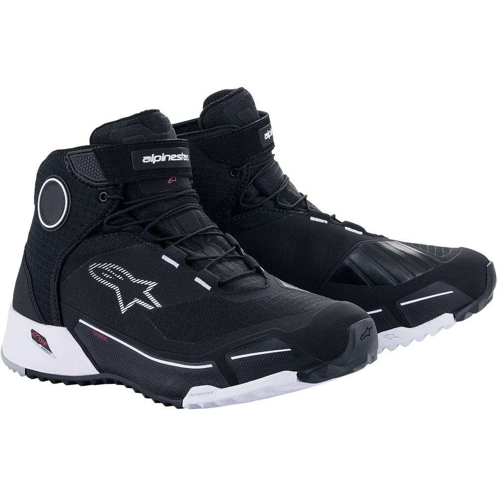 ALPINESTARS CR-X Drystar? Shoes - Black/White - US 12 / EU 45.5 2611820112