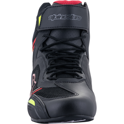 ALPINESTARS Faster-3 Rideknit? Shoes - Black/Red/Yellow - US 11 / EU 44 251031913611