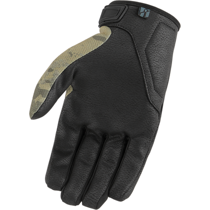 ICON Hooligan* CE Gloves - Tan Camo - Small 3301-4408