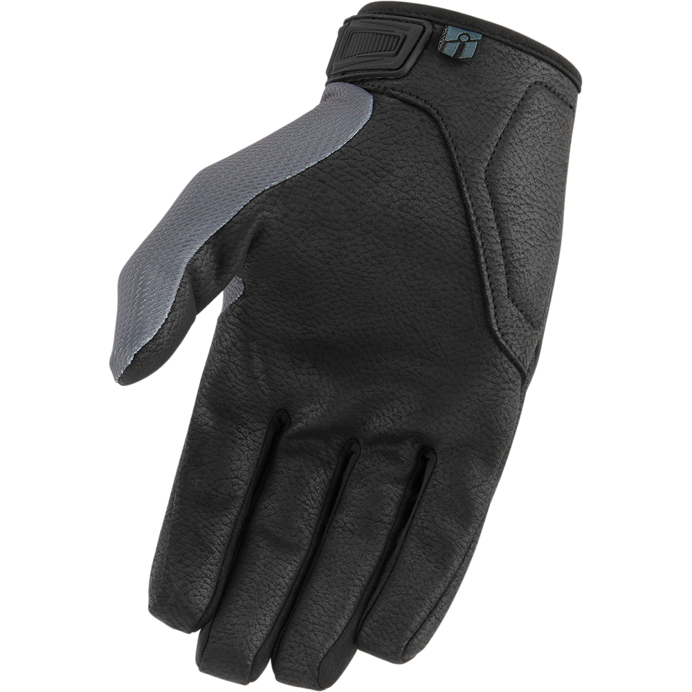 ICON Hooligan* CE Gloves - Gray - 3XL 3301-4377