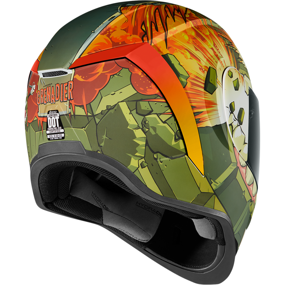 ICON Airform* Helmet - Grenadier - Green - Large 0101-14744