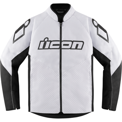 ICON Hooligan* Jacket - White - Medium 2820-5798