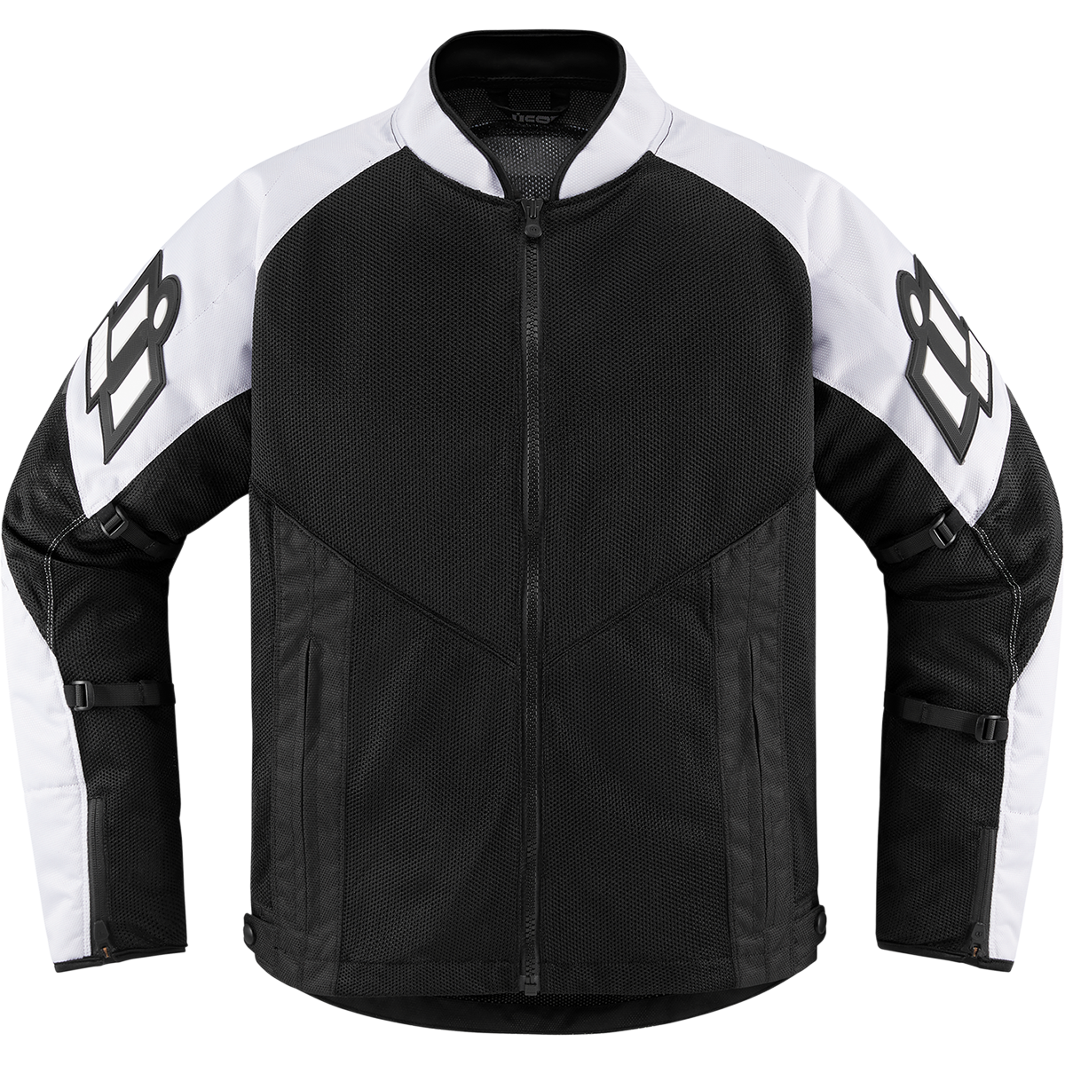 ICON Mesh AF* Jacket - Black/White - Medium 2820-5951