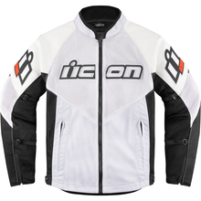 ICON Mesh AF* Leather Jacket - White - Small 2810-3902