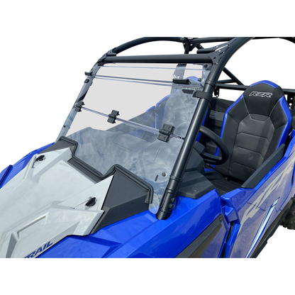 MOOSE OFFROAD Full Folding Windshield - Deluxe - RZR Trail V000291-12200M