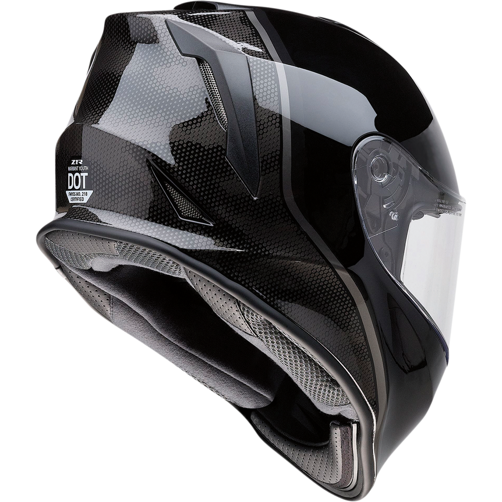 
                      
                        Z1R Youth Warrant Helmet - Kuda - Gloss Black - Large 0102-0247
                      
                    