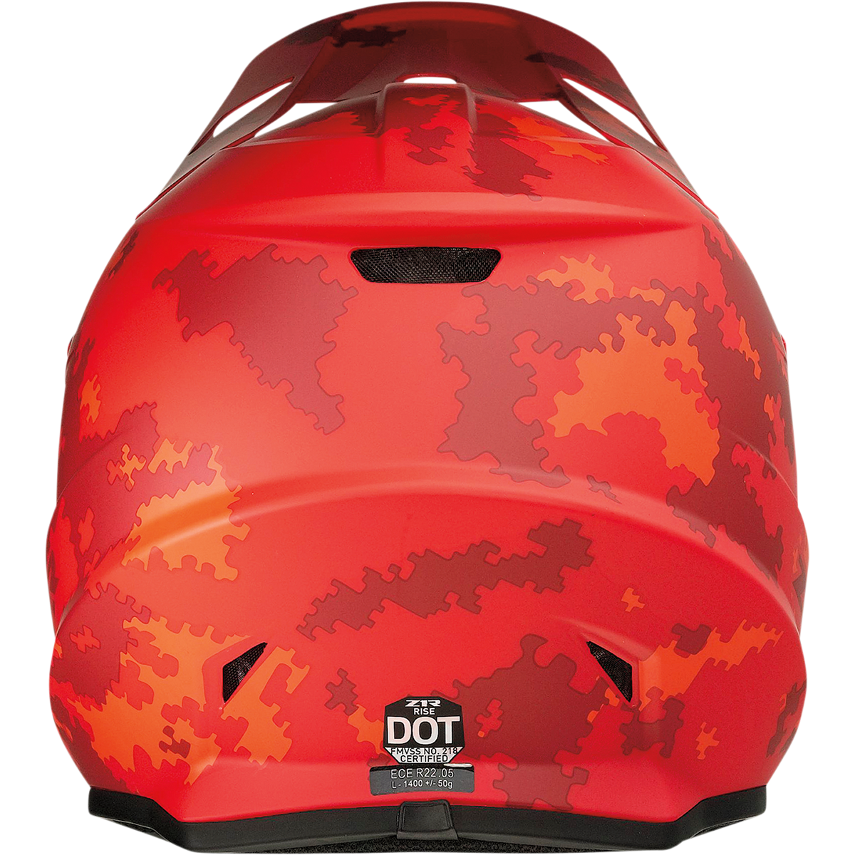 Z1R Rise Helmet - Digi Camo - Red - XL 0110-7284